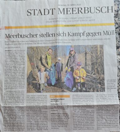Meerbuscher Saubertag